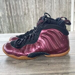 Nike Air Foamposite One GS Kids 5.5Y Night Maroon Gum Sole 644791-600 Basketball